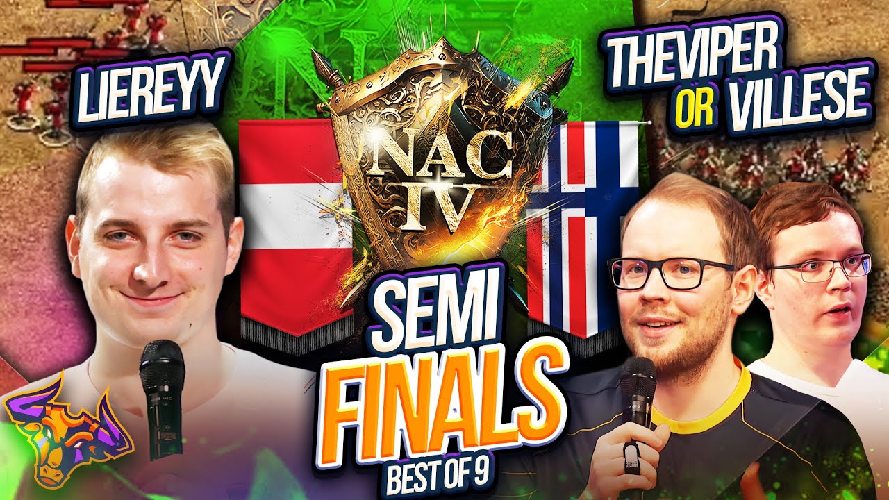 Liereyy vs TheViper/Villese NAC4 SEMIFINALS BRUTAL SET