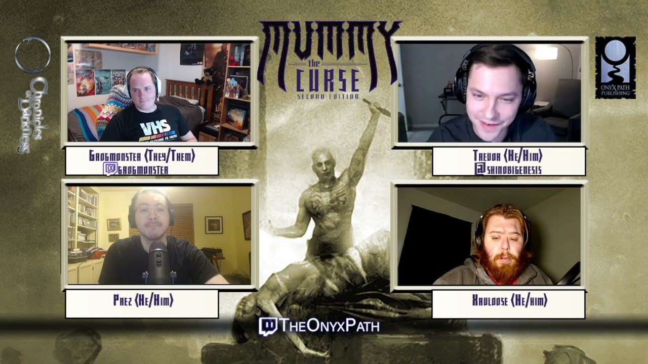 [Mummy: The Curse 2e] Oceans of Eternity – Session 0