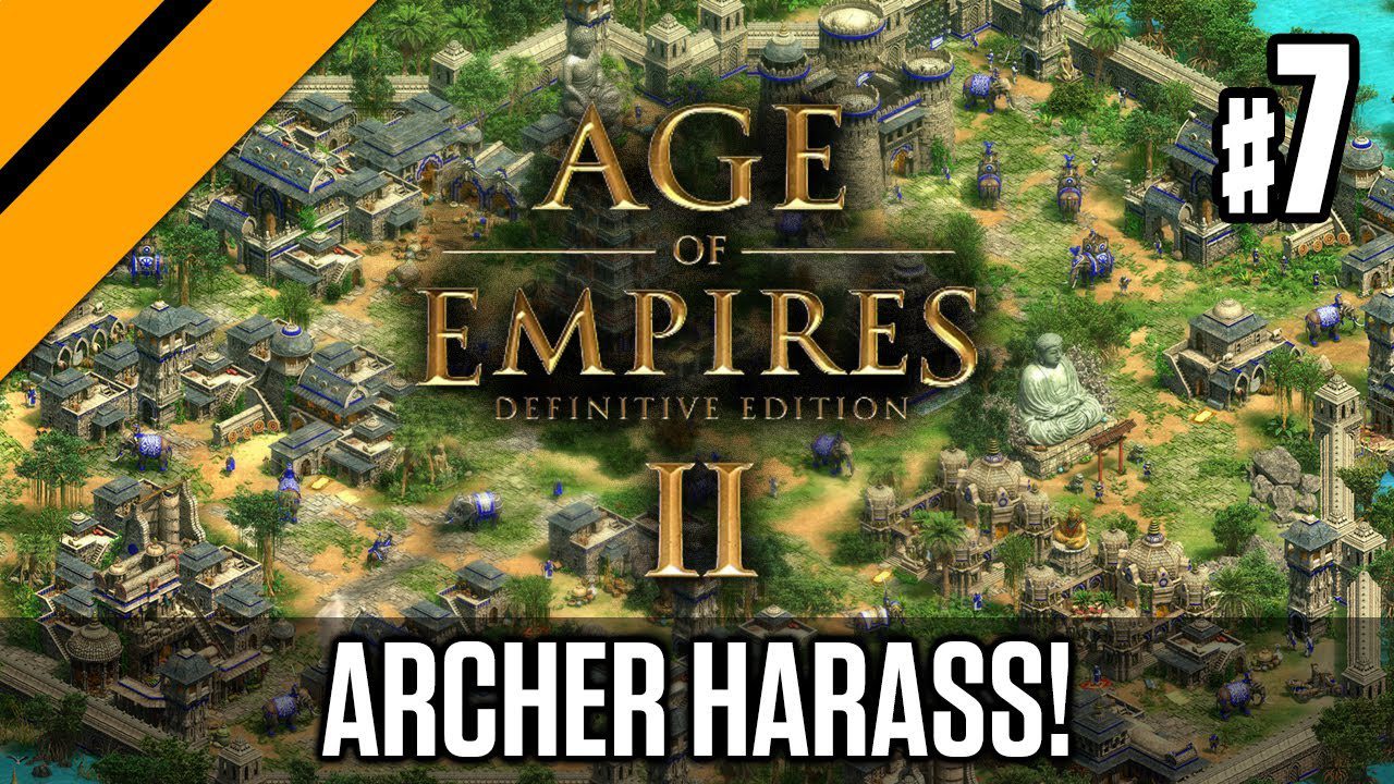 My First Successful Archer Harass – AoE2 1v1 Laddering P7