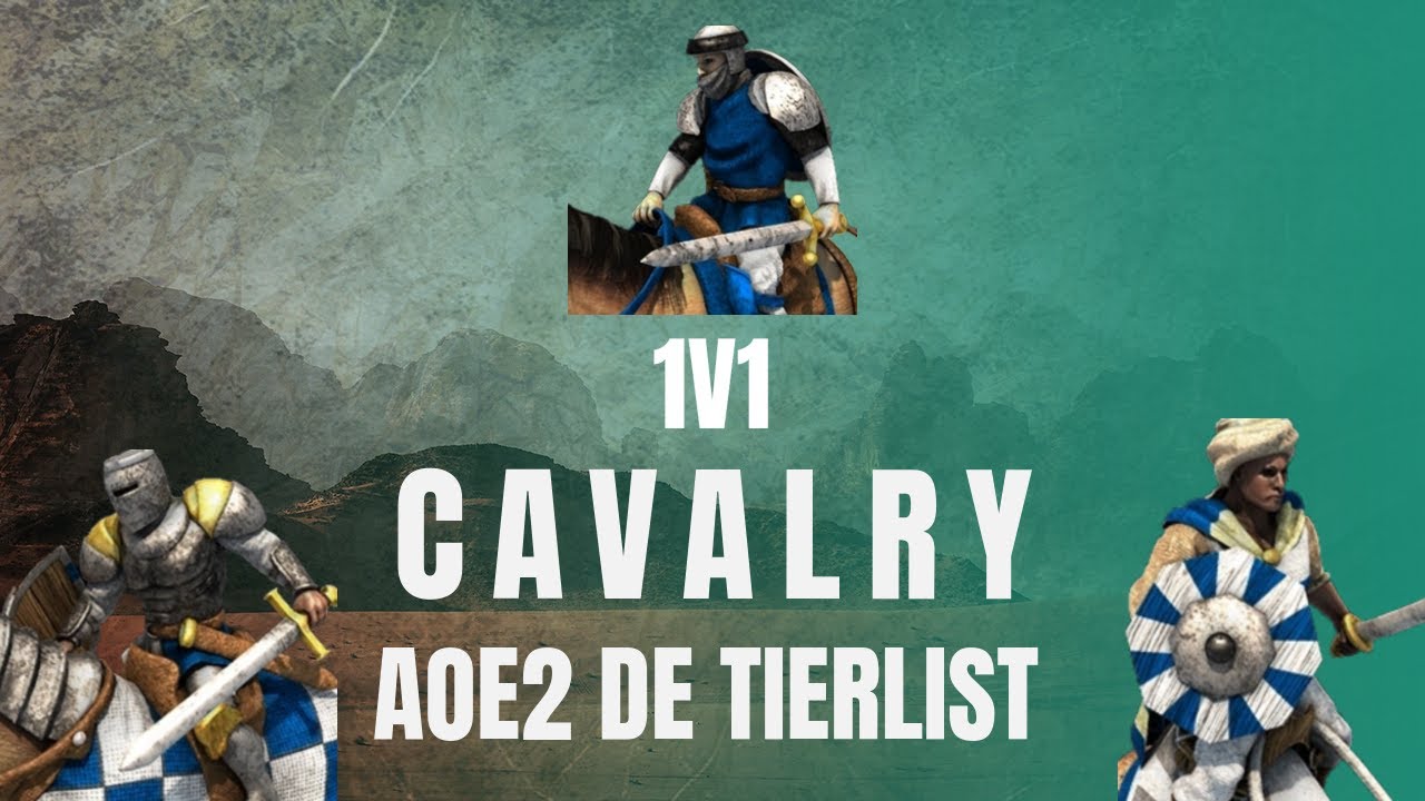 **NEW!!** 1v1 Cavalry Tierlist | AOE2 DE