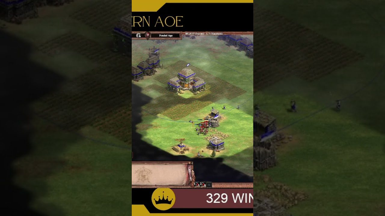 Part 2 AOE2 1v1 WesternAOE vs FA-57 #shorts #ageofempires #aoe2 #aoe2de #aoe2definitiveedition