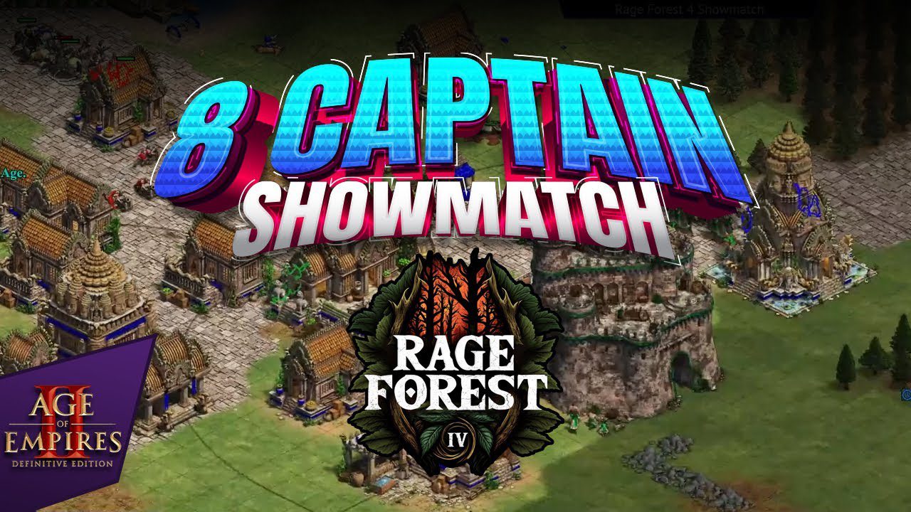 Rage Forest 4 Tournament | Showmatch with the 8 Captains! Rage Forest 4 Tournament | Showmatch with the 8 Captains!