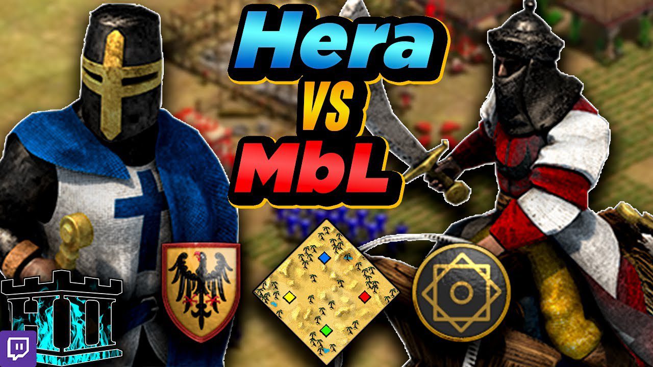 Teutons vs Saracens | 1v1 Arabia | vs MbL | AoE2