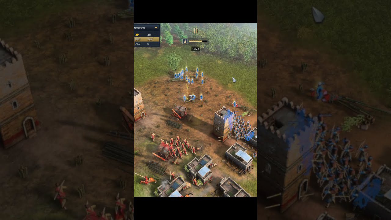 The Best Raiding Unit In Age Of Empires 4 #shorts