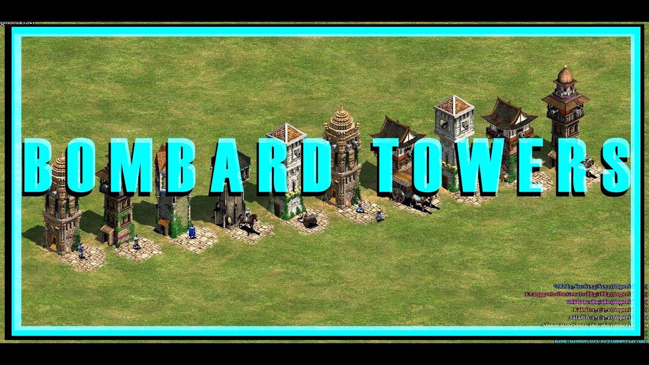 Top Bombard Tower Civs in AoE2!