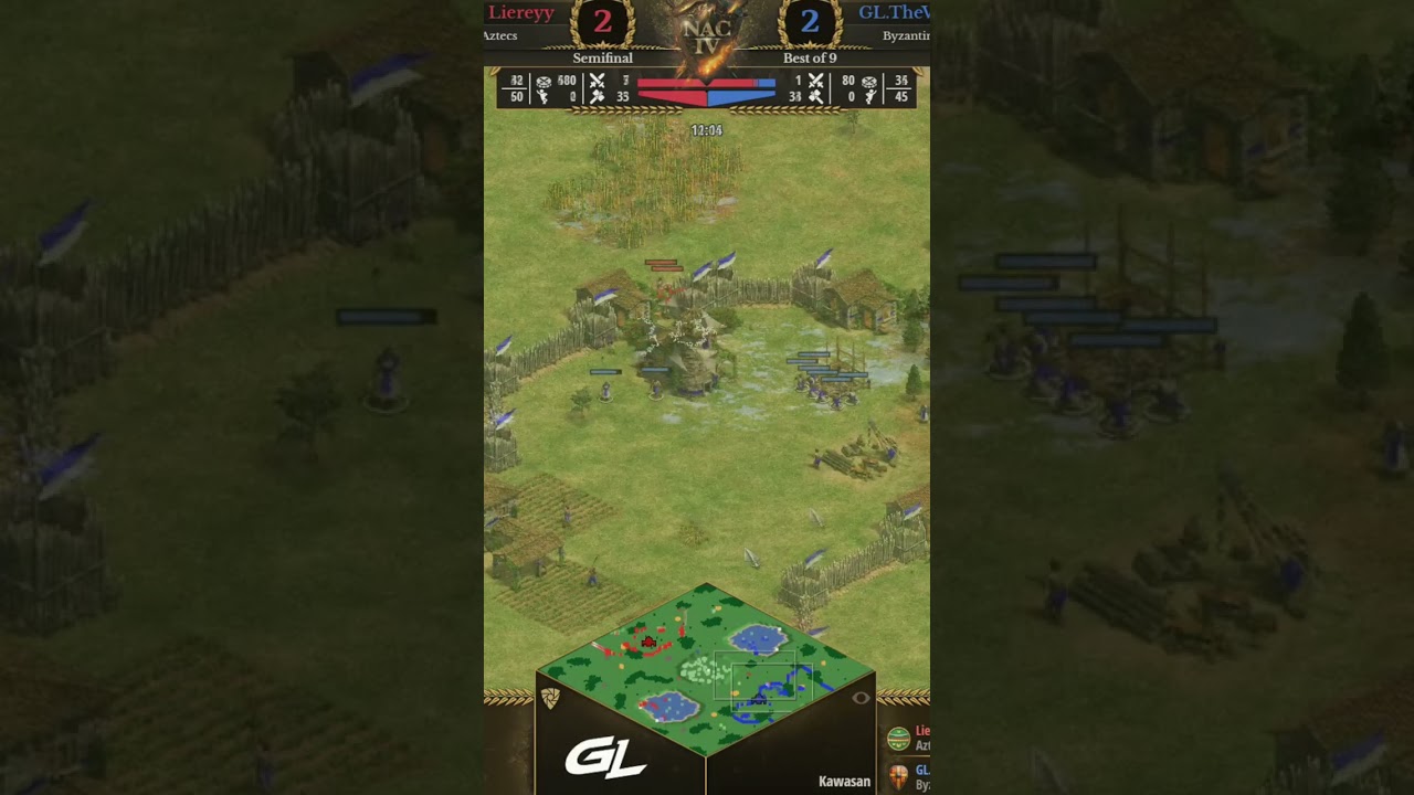 VIPER’s QUICKWALL SKILLS #aoe2 #nac4 #shorts