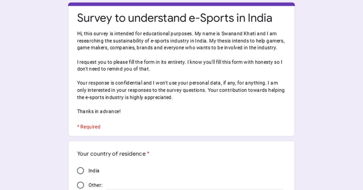 Study Conducted to Examine Sustainability of E-Sports