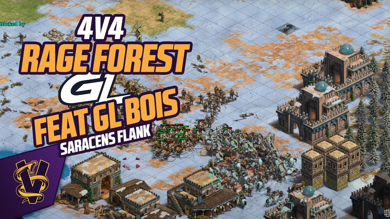 4v4 Rage Forest | Saracens Flank Feat GL bois