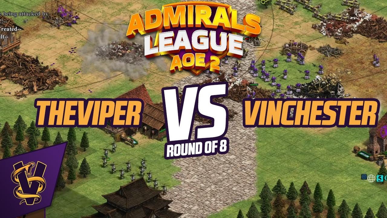 Admirals League Round of 8 | TheViper vs Vinchester
