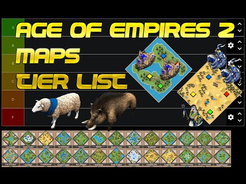 Age of Empires 2: DE Maps Tier List