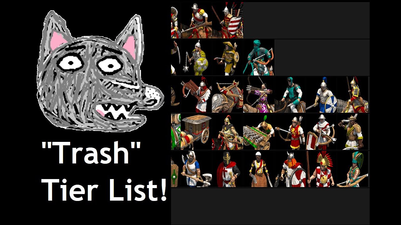 AoE2: DE | “Trash” Units Tier List!