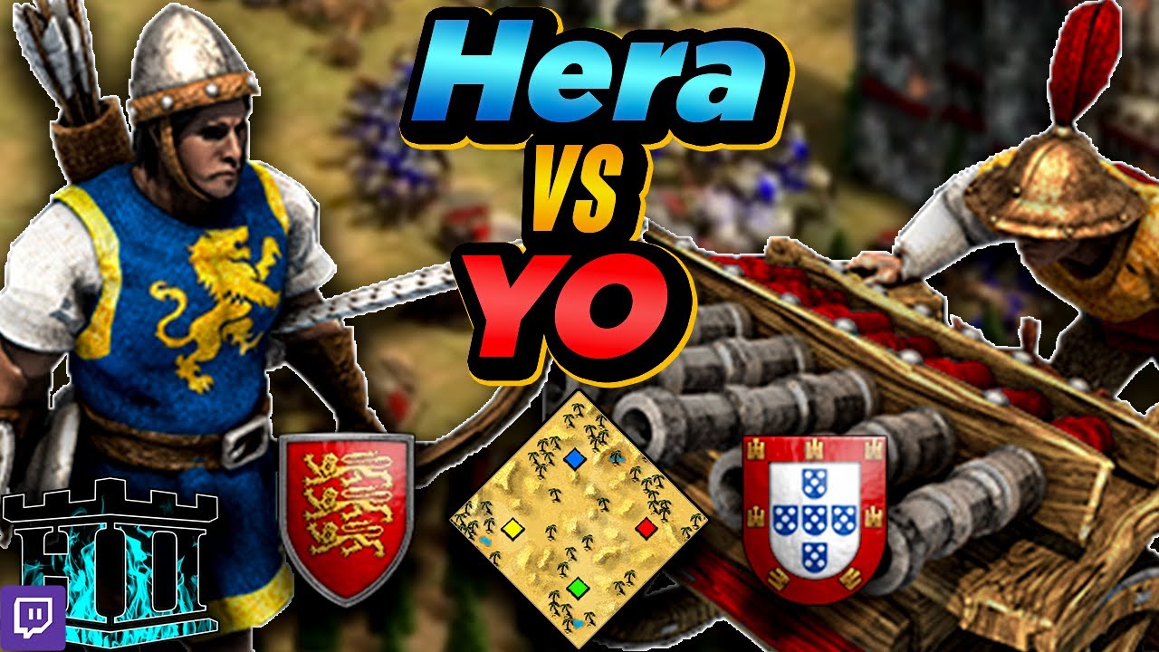 Britons vs Portuguese | 1v1 Arabia | vs YO | AoE2