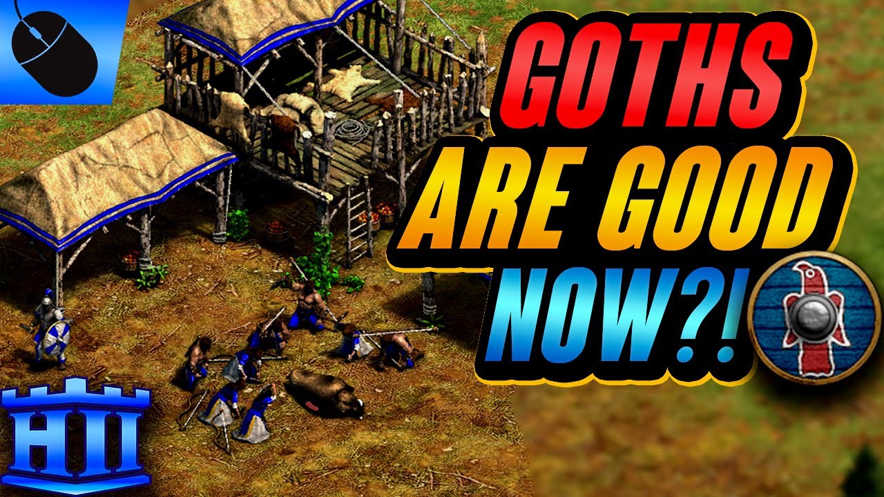 GOTHS ARE GOOD NOW? Hunt Bonus is CRAZY | AoE2 GOTHS ARE GOOD NOW? Hunt Bonus is CRAZY | AoE2