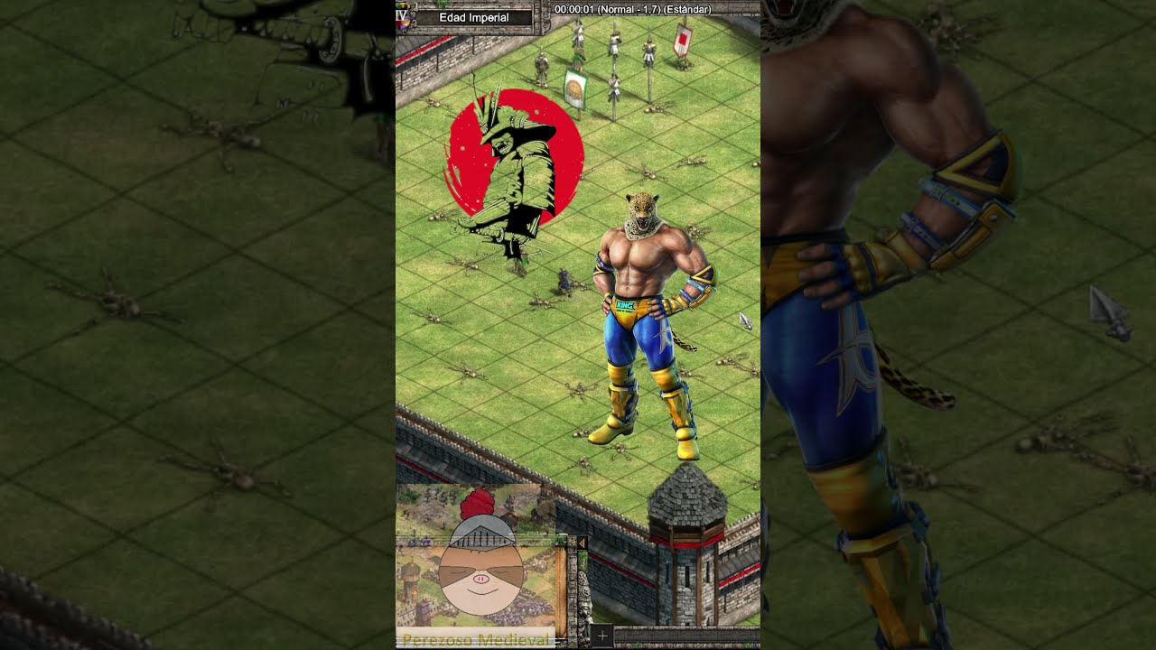 Guerrero jaguar vs Samurai || Age of empires 2 Definitive Edition #shorts Guerrero jaguar vs Samurai || Age of empires 2 Definitive Edition #shorts