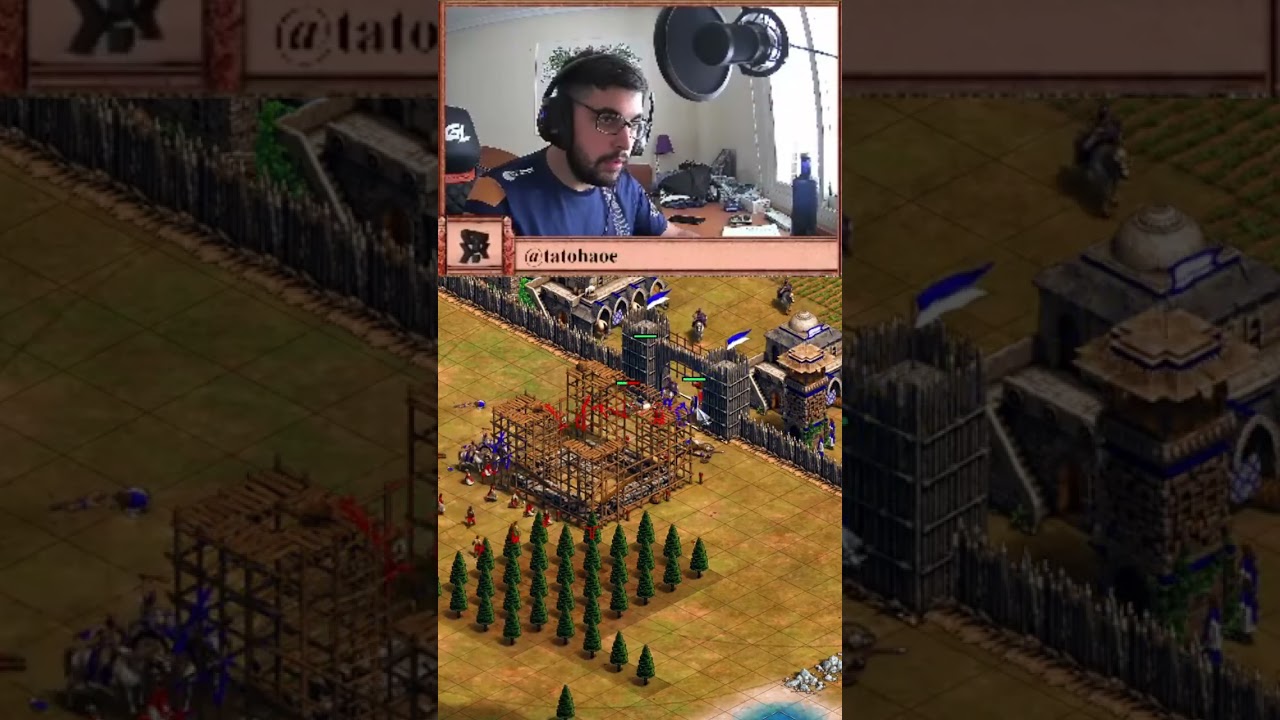 IMPOSSIBLE MISSION DAUT CASTLE | Age of Empires 2 #shorts IMPOSSIBLE MISSION DAUT CASTLE | Age of Empires 2 #shorts