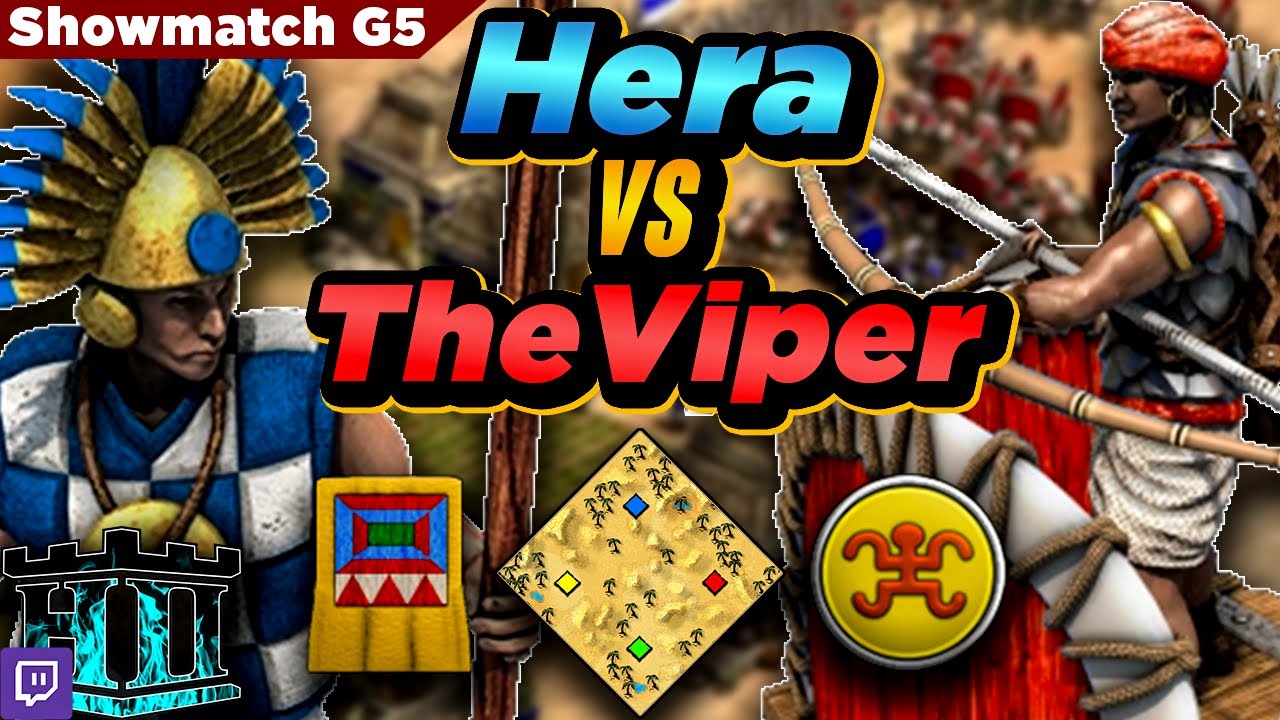 Incas vs Bengalis | 1v1 Arabia | vs TheViper | Showmatch G5 | AoE2