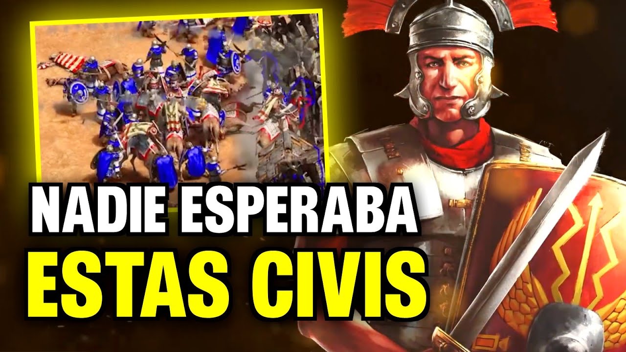 NUEVAS CIVILIZACIONES *SORPRESA* en AGE OF EMPIRES 2 NUEVAS CIVILIZACIONES *SORPRESA* en AGE OF EMPIRES 2