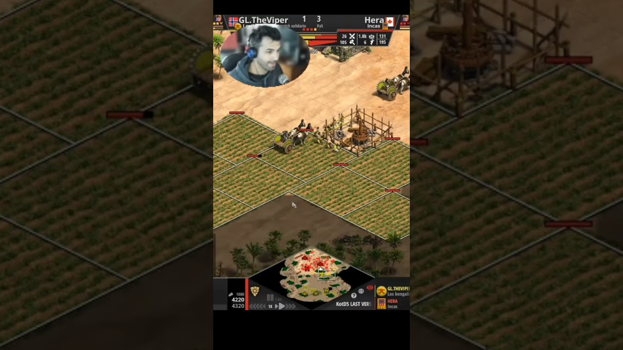 TheViper ROBA GRANJAS * SHOWMATCH #ageofempires2 #aoe2 #rts #ageofempires