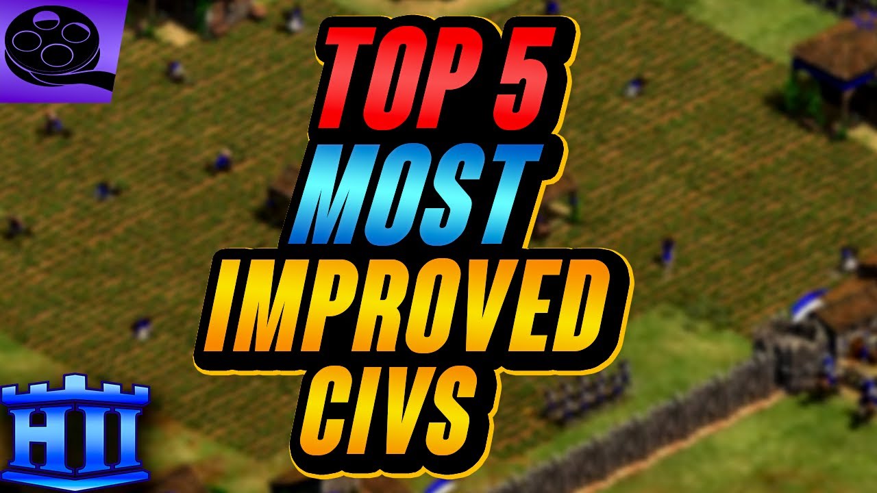 Top 5 MOST IMPROVED Civilizations (April 2023 Patch) | AoE2