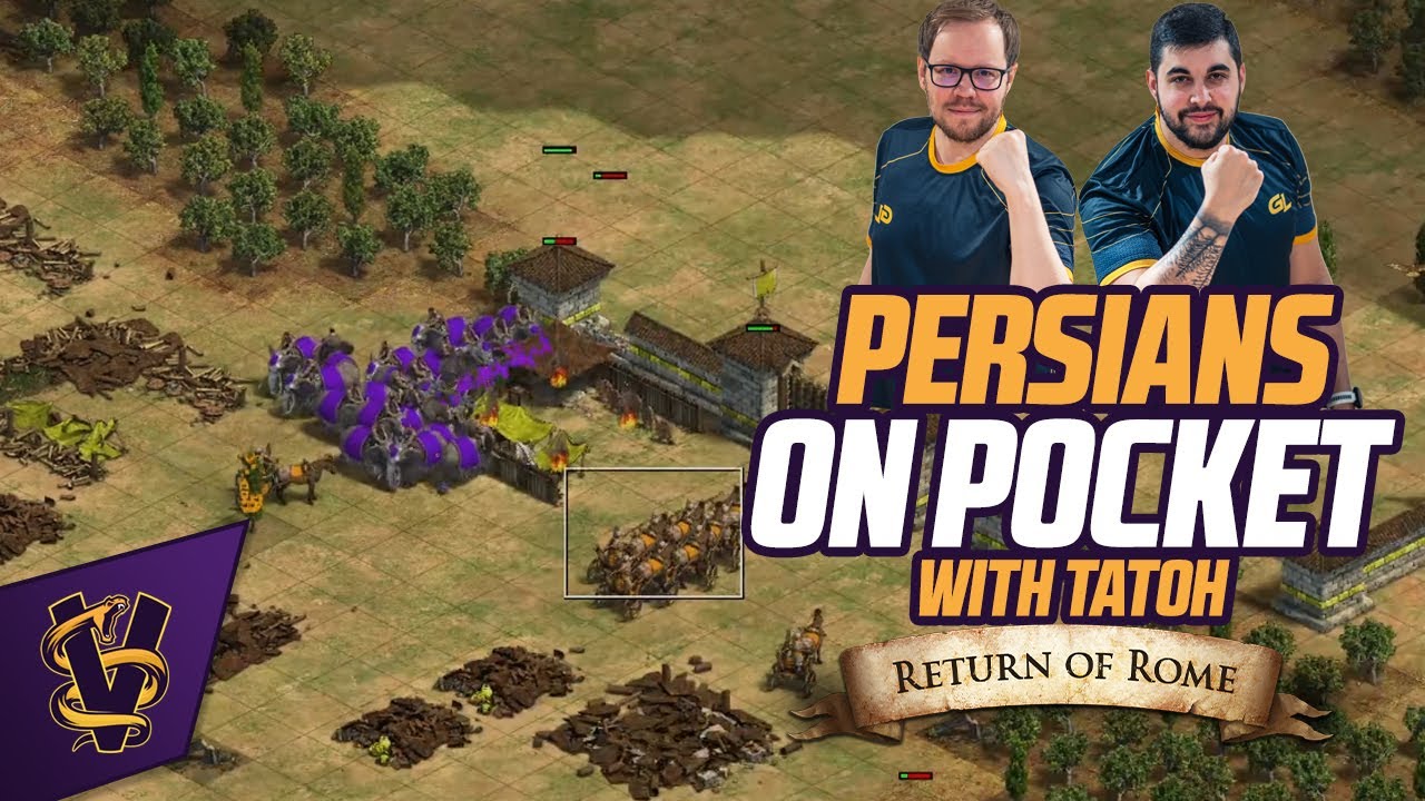 Return of Rome AoE1 TeamGame | Feat TaToH