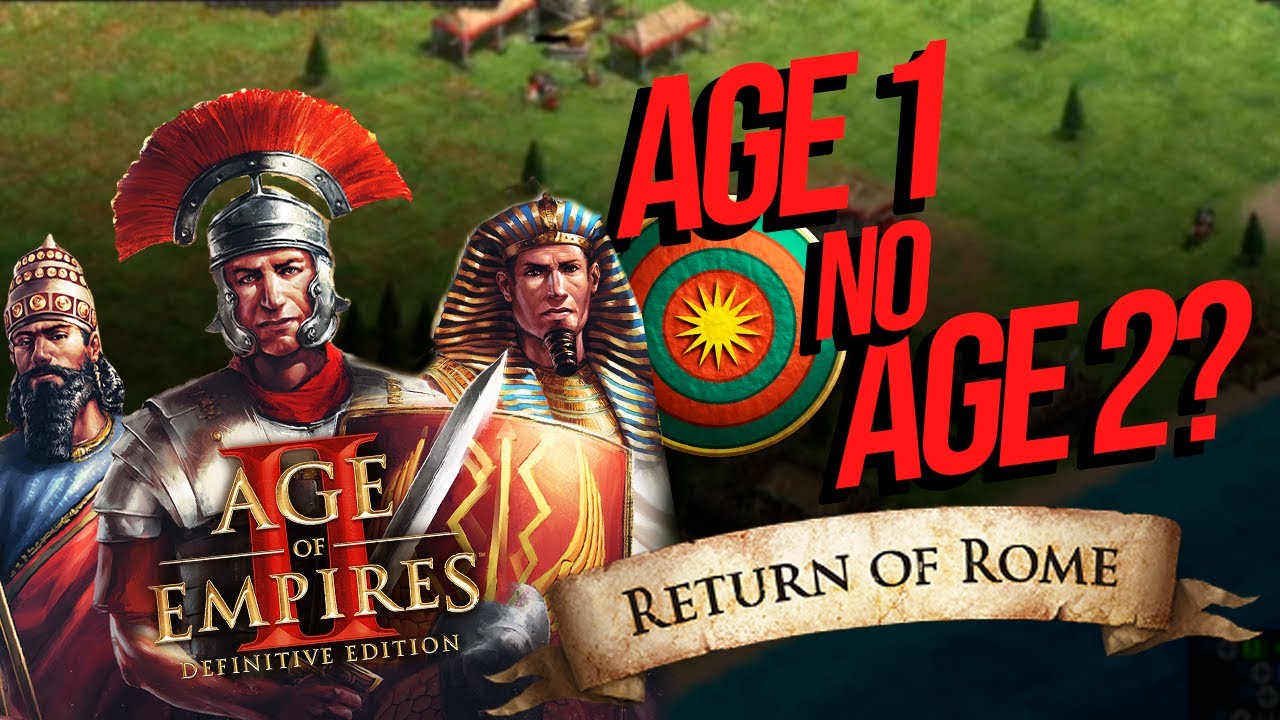 AGE 1 DENTRO DO AGE OF EMPIRES 2? Testamos a nova expansão do AoE2