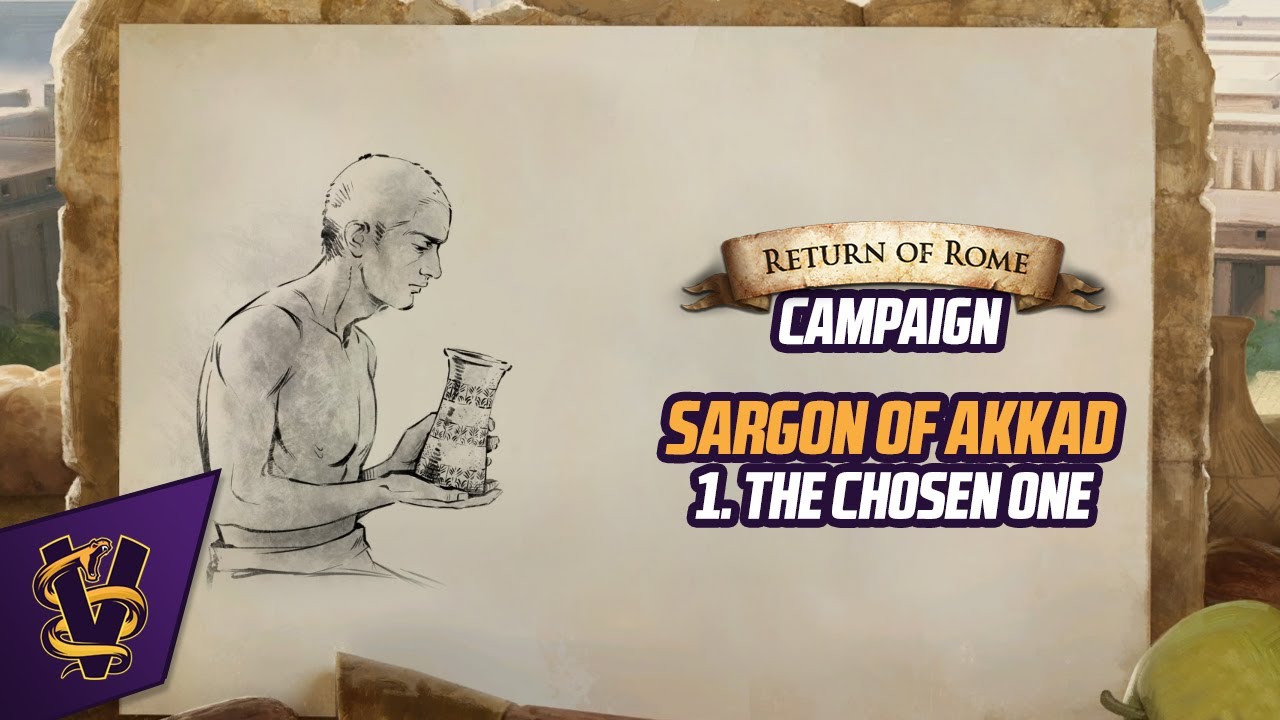 AOE2:DE – Return of Rome Campaign: Sargon of Akkad 1. The Chosen One