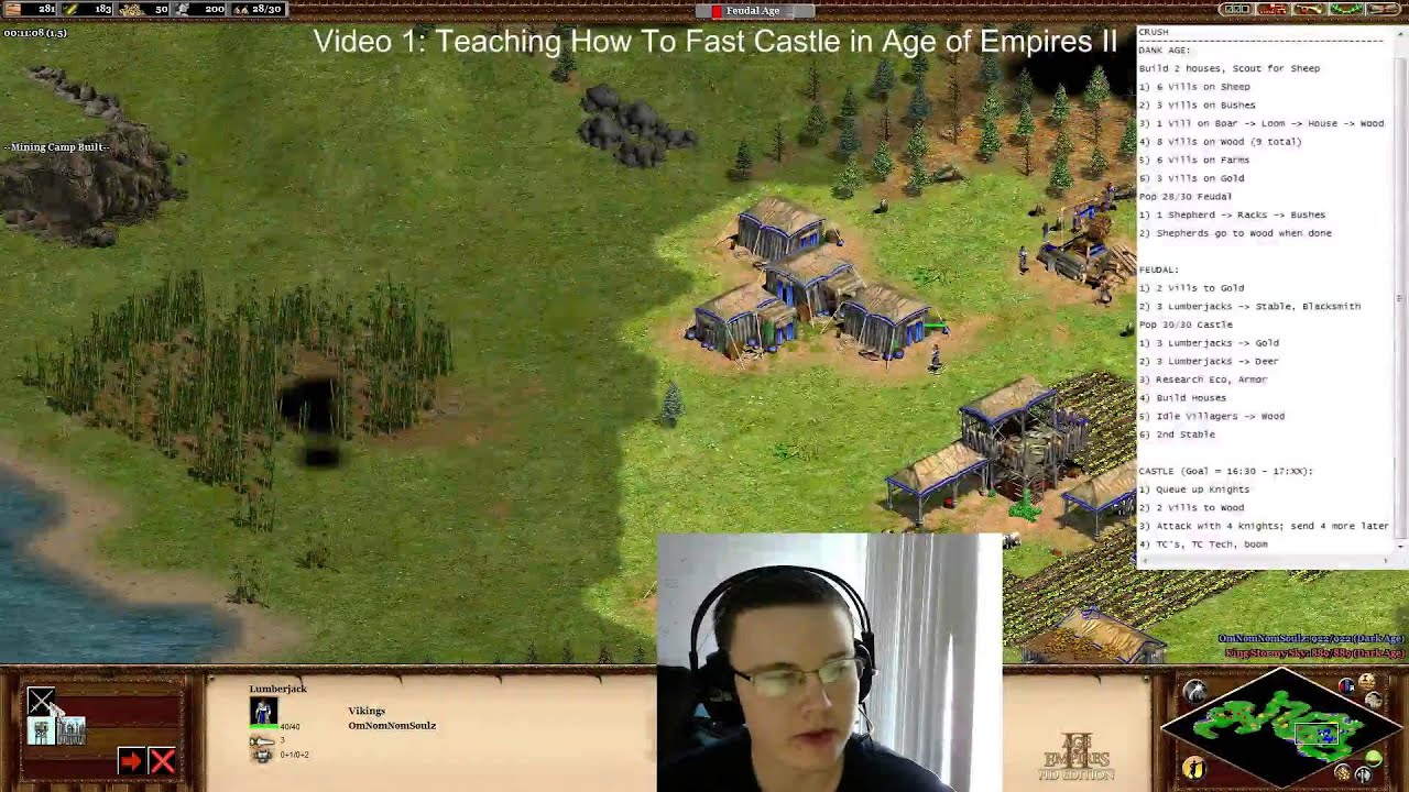 Age of Empires 2: Fast Castle Strategy Age of Empires 2: Fast Castle Strategy