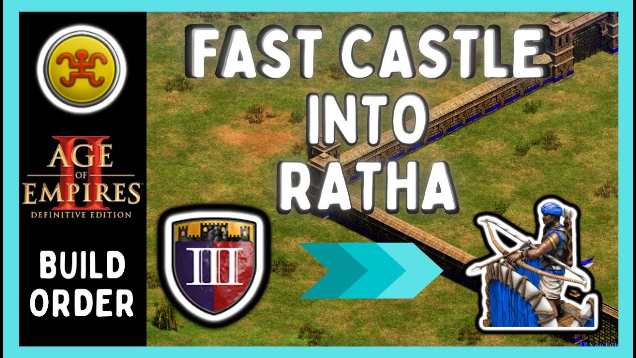 Aoe2 Bengalis Build Order | Arena FAST Castle into Rathas Aoe2 Bengalis Build Order | Arena FAST Castle into Rathas