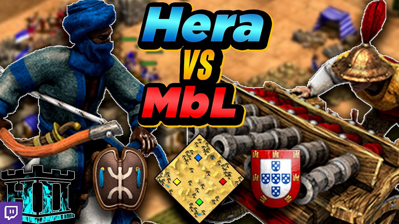 Berbers vs Portuguese | 1v1 Arabia | vs MbL | AoE2