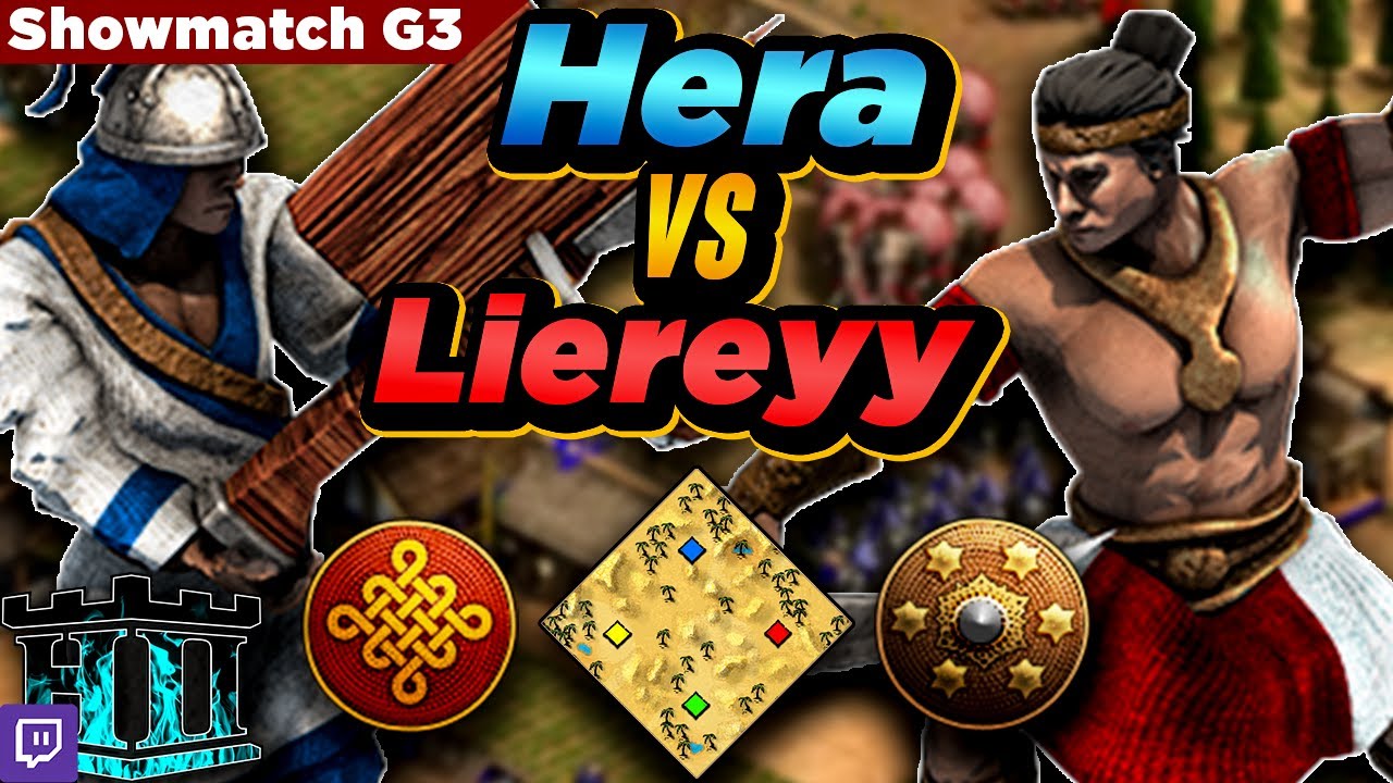 Chinese vs Malay | 1v1 Arabia | vs Liereyy | Showmatch G3 | AoE2