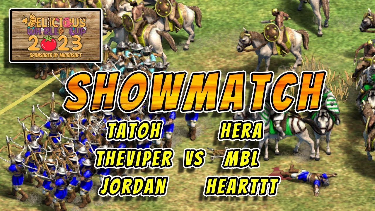 Delicious Whirled Cup 2023 | Showmatch | GamerLegion vs Aftermath | Age of Empires II