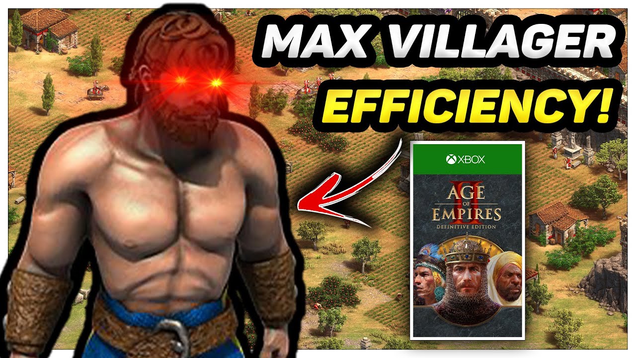How to get MAX Efficiency out of your Villagers! Age of Empires 2 XBOX Tutorial How to get MAX Efficiency out of your Villagers! Age of Empires 2 XBOX Tutorial