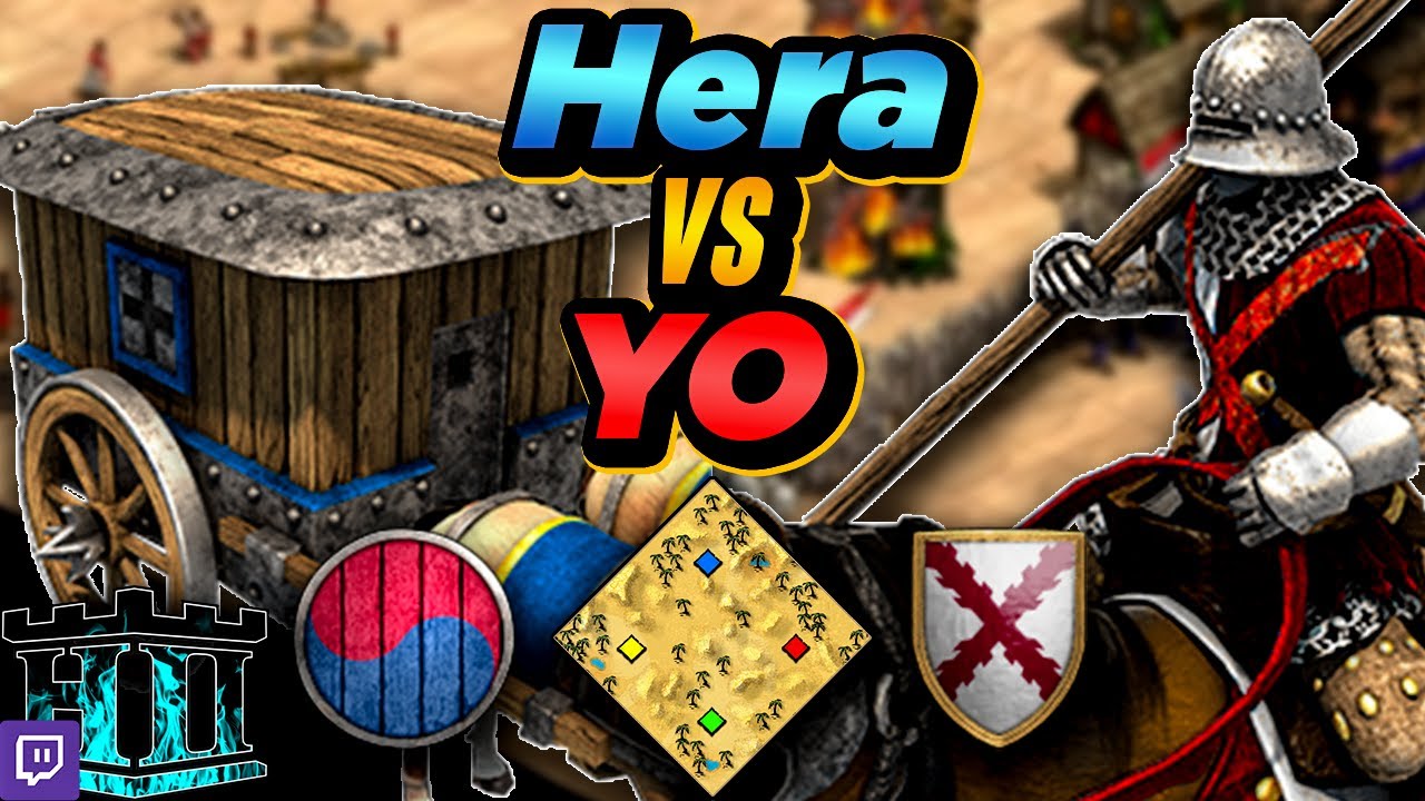 Koreans vs Burgundians | 1v1 Arabia | vs Yo | AoE2 Koreans vs Burgundians | 1v1 Arabia | vs Yo | AoE2