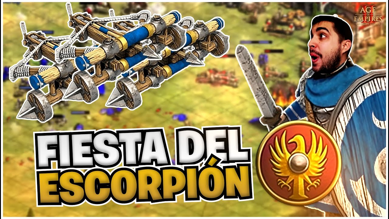 La fiesta del escorpión jugando Romanos contra Romanos en Arena | Age of Empires 2 La fiesta del escorpión jugando Romanos contra Romanos en Arena | Age of Empires 2