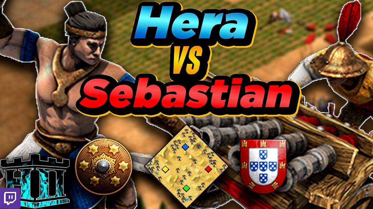 Malay vs Portuguese | 1v1 Arabia | vs Sebastian | AoE2 Malay vs Portuguese | 1v1 Arabia | vs Sebastian | AoE2
