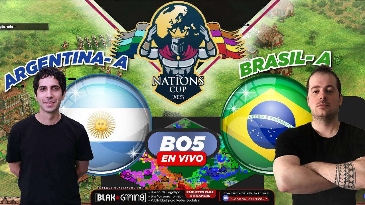 SEMIFINAL LB ARGENTINA VS BRASIL COPA DEL MUNDO AGE OF EMPIRES 2