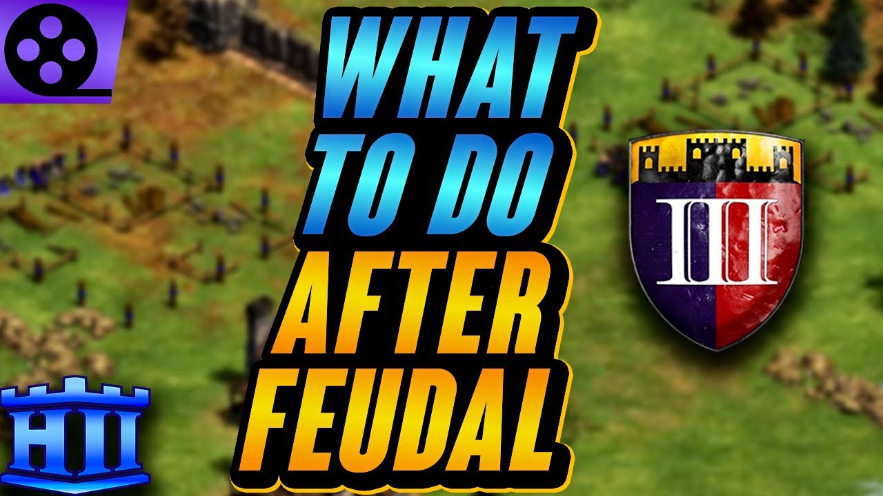What To Do After Feudal Age | AoE2 What To Do After Feudal Age | AoE2