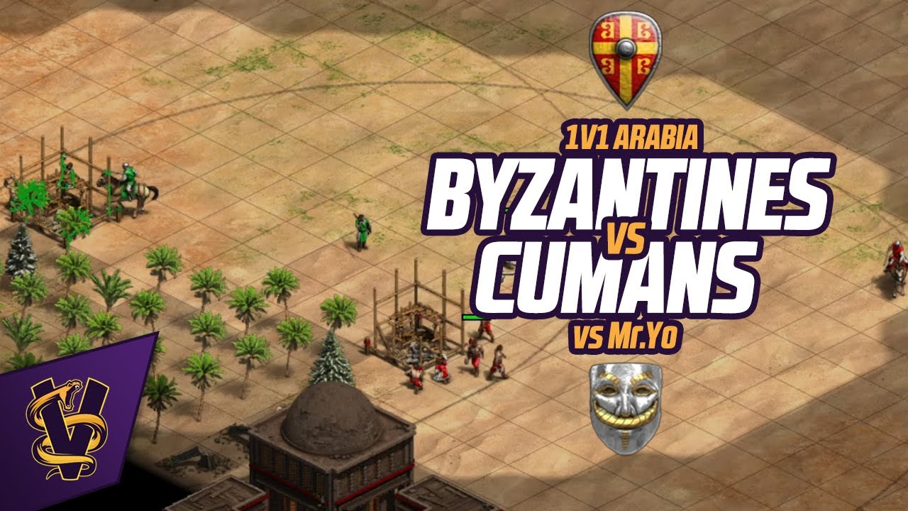 1v1 Arabia | Byzantines vs Cumans | vs Yo 1v1 Arabia | Byzantines vs Cumans | vs Yo