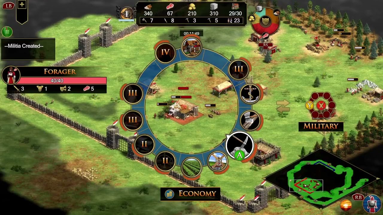 Age of Empires 2, AOE2- 1v1 ranked Xbox Goths vs Franks BIG DUB!
