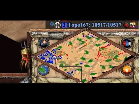Age of empires 2 de, Huns vs Sicilians. Backed into a Corner.