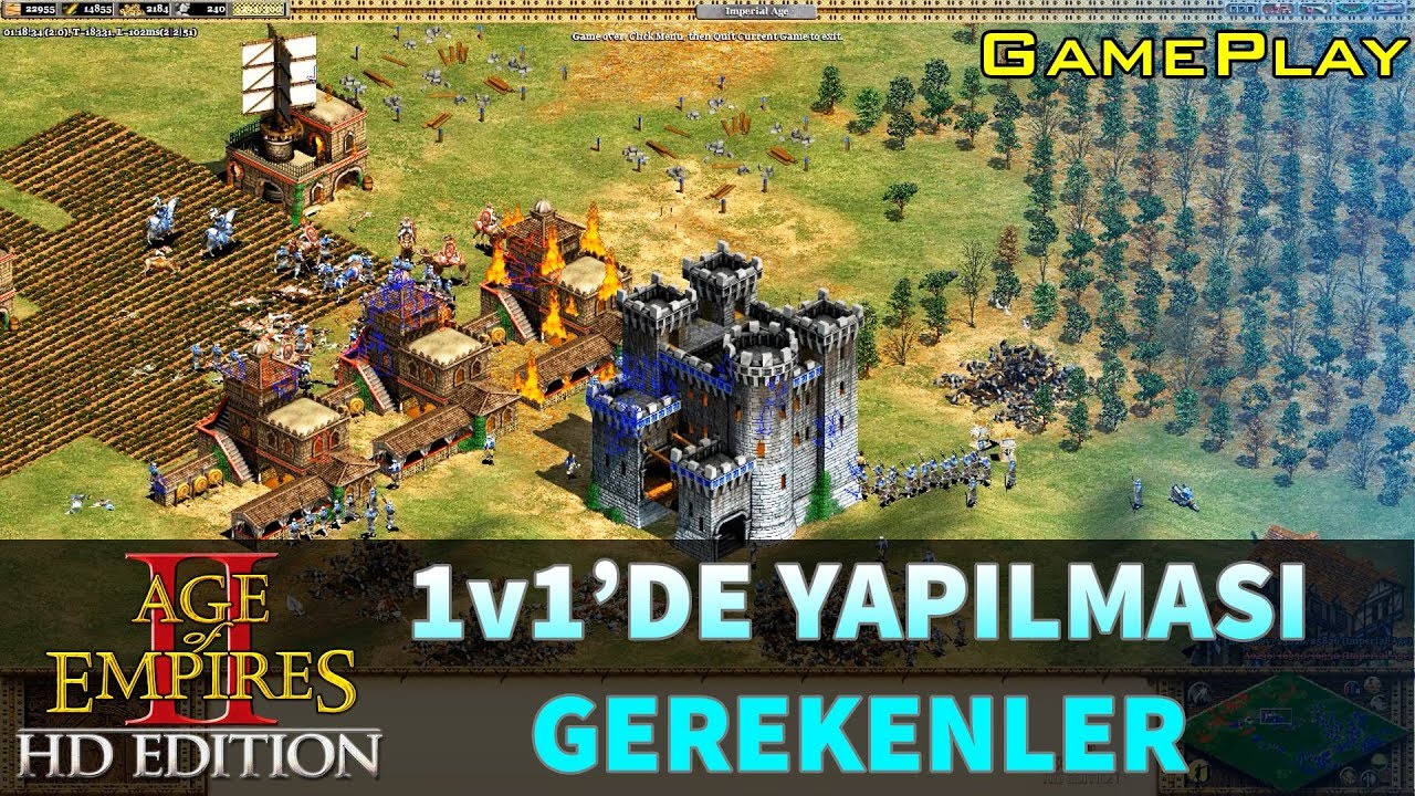 AoE2 – 1v1 #Teutons (GAMEPLAY) | Türkçe AoE2 – 1v1 #Teutons (GAMEPLAY) | Türkçe