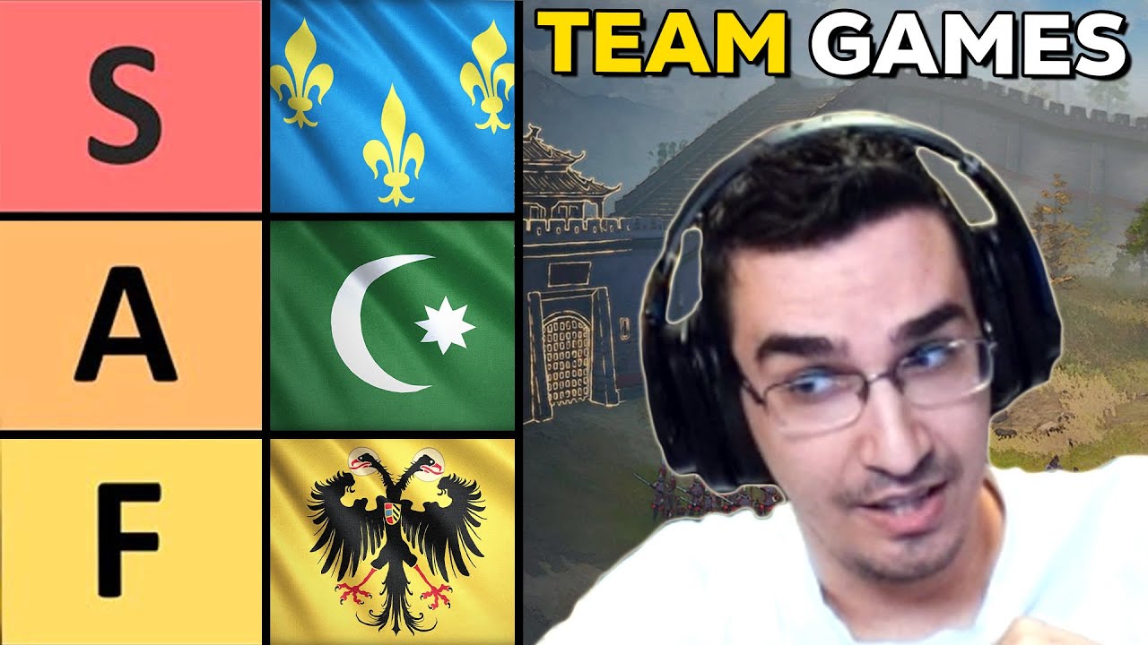 Best Civs in Team Games Tier List (2v2/3v3) Best Civs in Team Games Tier List (2v2/3v3)