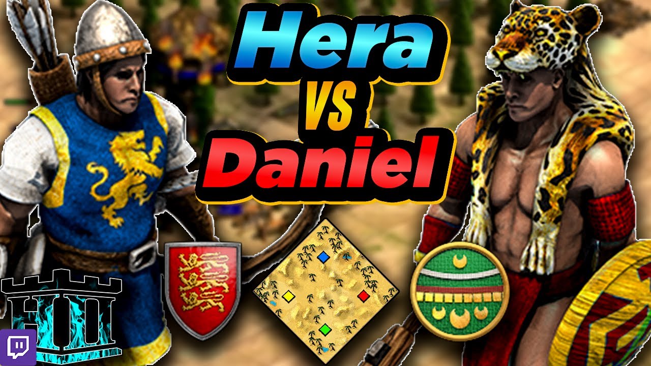Britons vs Aztecs | 1v1 Arabia | vs Daniel | AoE2 Britons vs Aztecs | 1v1 Arabia | vs Daniel | AoE2