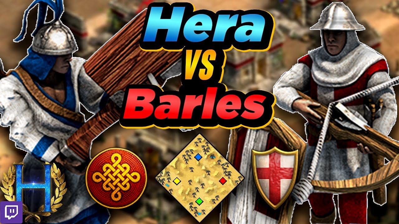 Chinese vs Italians | 1v1 Arabia | vs Barles | AoE2