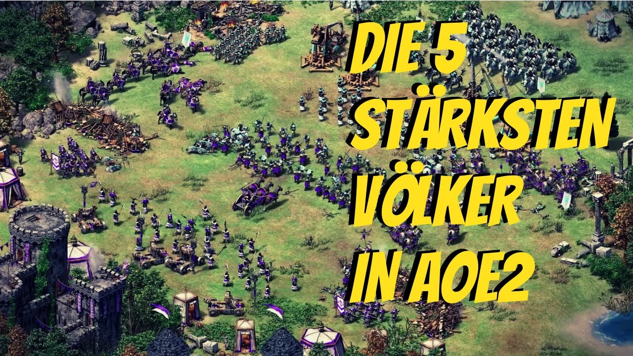 Die 5 stärksten Völker in Age of Empires 2 Definitive Edition! Die 5 stärksten Völker in Age of Empires 2 Definitive Edition!