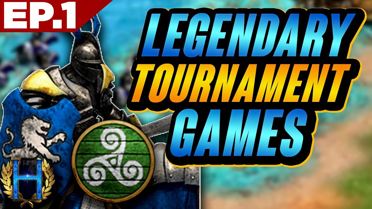 Legendary Tournament Games Episode 1 | AoE2 Legendary Tournament Games Episode 1 | AoE2
