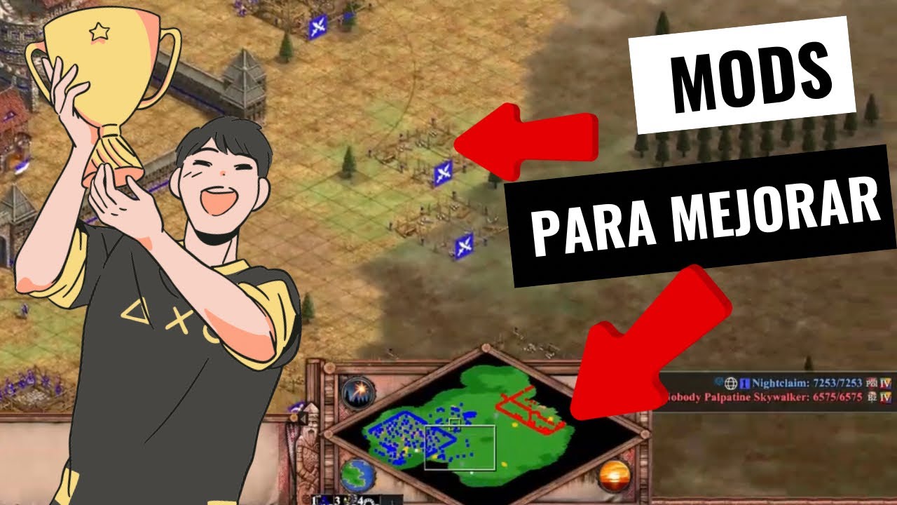 Mods y configuración para mejorar en Age of Empires II: Definitive Edition Mods y configuración para mejorar en Age of Empires II: Definitive Edition