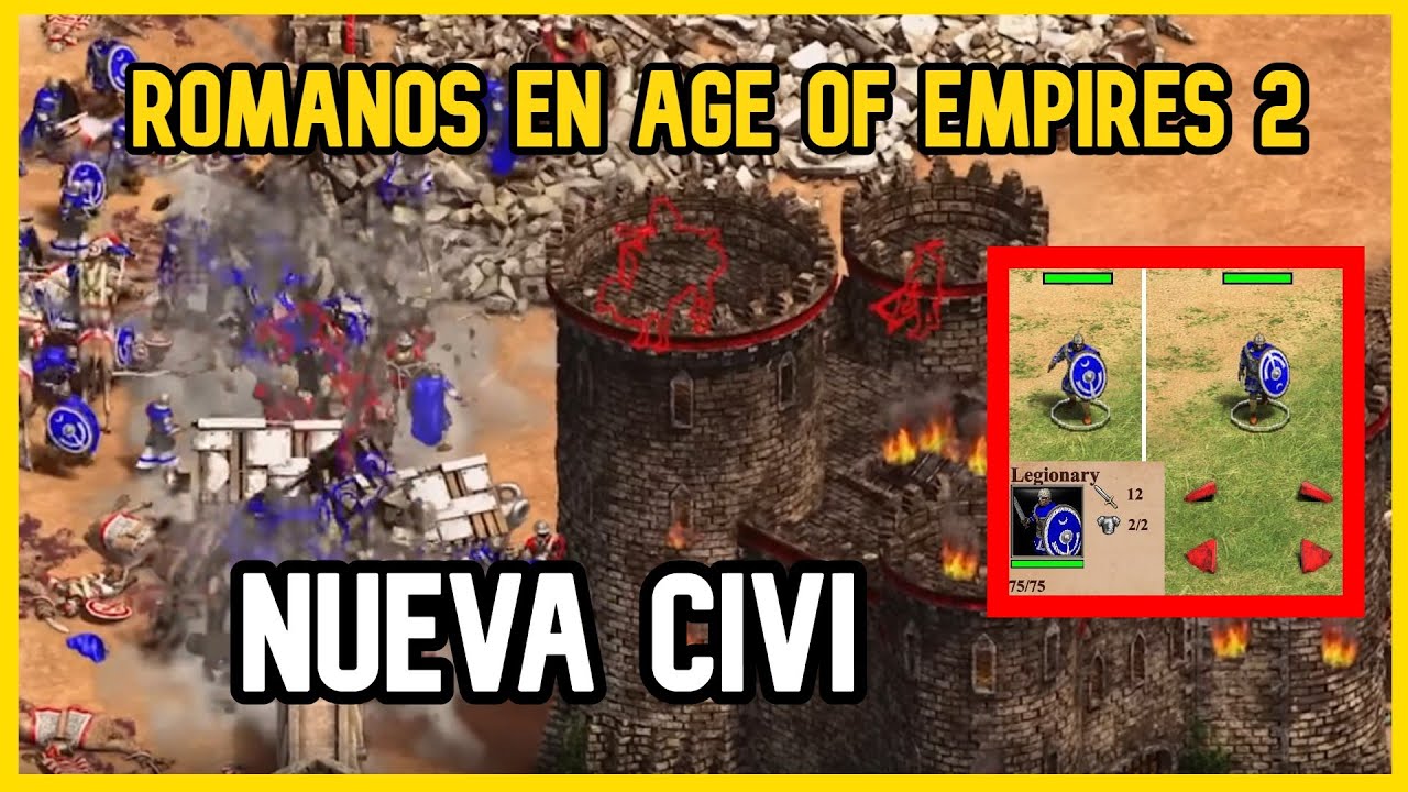 ROMANOS en age of empires 2: todo sobre returns of rome nuevo DLC