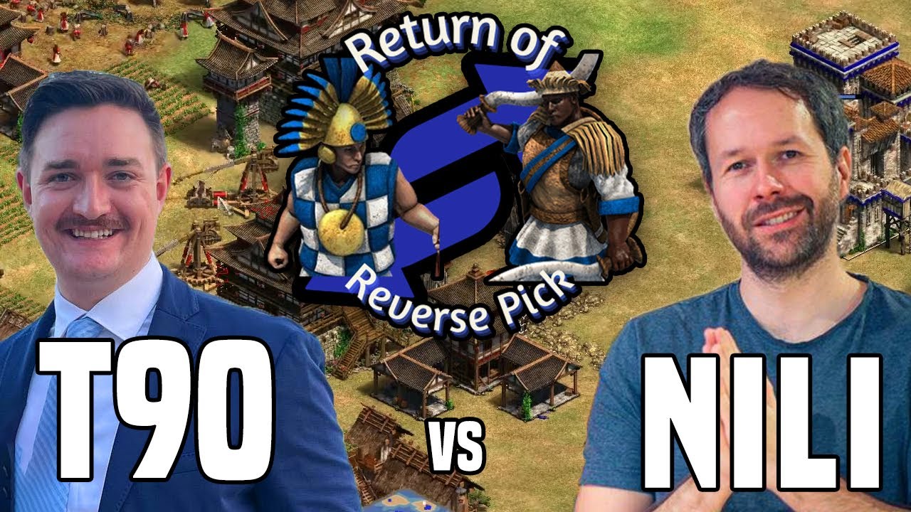 T90Official vs Nili_AoE | Return of Reverse Pick | Best of 3 T90Official vs Nili_AoE | Return of Reverse Pick | Best of 3