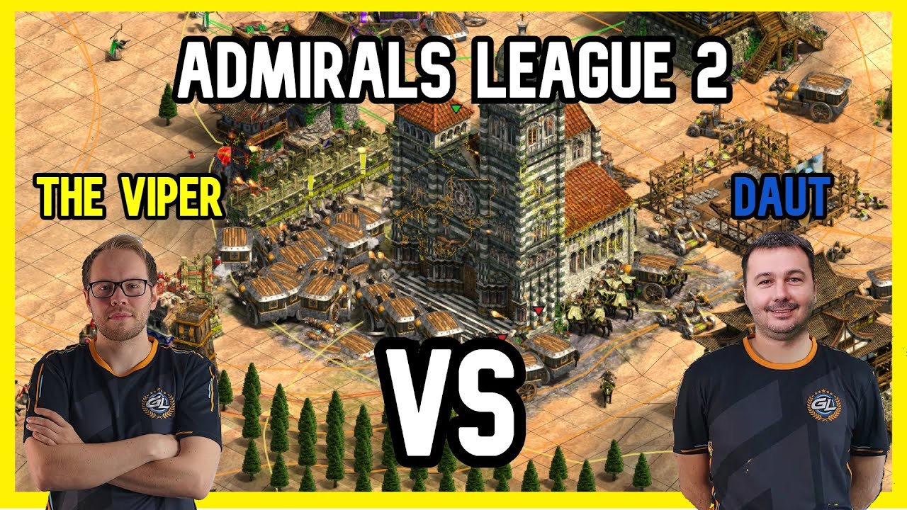 THE VIPER VS DAUT OCTAVOS DE FINAL LIGA ADMIRALS !Age Of Empieres 2 THE VIPER VS DAUT OCTAVOS DE FINAL LIGA ADMIRALS !Age Of Empieres 2